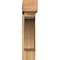 Ekena Millwork Legacy Block Rough Sawn Bracket w/ Offset Brace, Western Red Cedar, 8"W x 34"D x 34"H BKT0806X34X34LEC05RWR - alternate 4